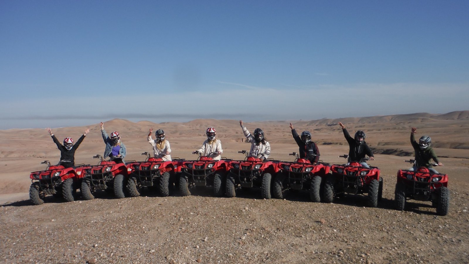 QUAD BIKING IN THE AGAFAY DESERT